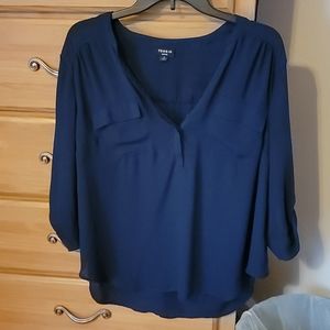 Navy Blouse